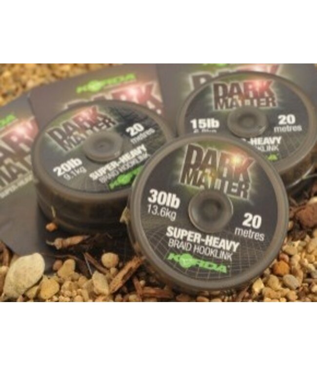 Korda Dark Matter Super Heavy Braided Hooklink (20m)