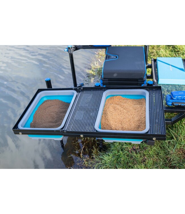 Garbolino Tisch Für 2 Futterkästen Faltbar - Desserte Laterale Sans Pieds Pour Back A Amorce Compactables