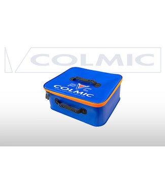 Colmic Seatbox Storage - Blue Carbon Looking