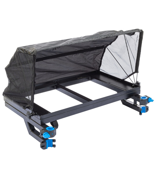 Garbolino Tisch - Dessert Fixe Pour 2 Bacs Compactables Avec Tente