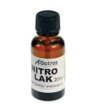 Albatros Nitro Lak Vernis Met Kwastje 20ml