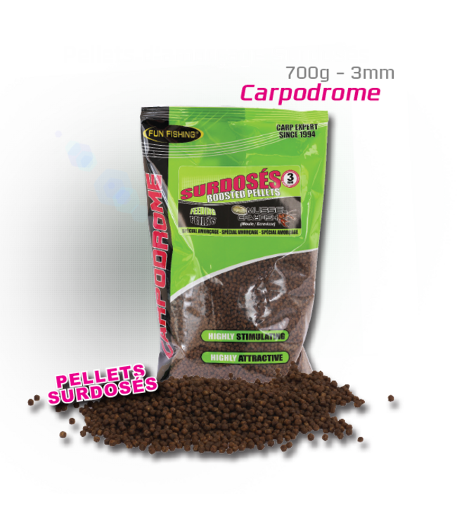 Fun Fishing Surdosés Boosted Pellets - 700g