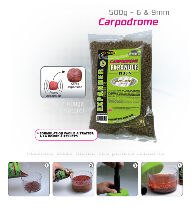 Fun Fishing Carpodrome Expander 6mm (500g)