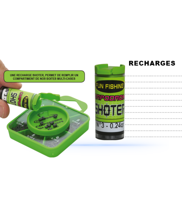 Fun Fishing Plomb Carpodrome Shoter