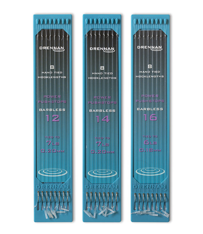 Drennan Vorfächer Power Pushstops Barbless (15cm)