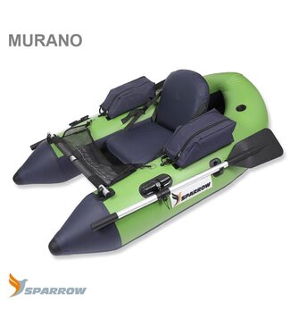 Sparrow Belly Boat  - Float Tube Sparrow Murano 170 Chartreuse