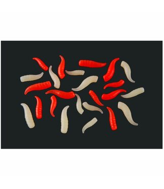 Stonfo Kunstaas Maden Floating Mix Wit-Orange (24 pcs)