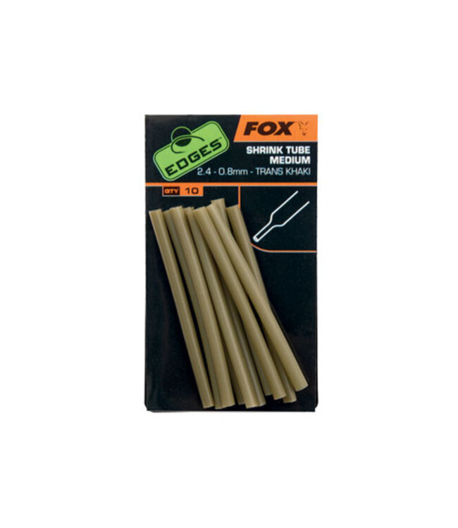 Fox Edges Schrink Tube Trans Khaki
