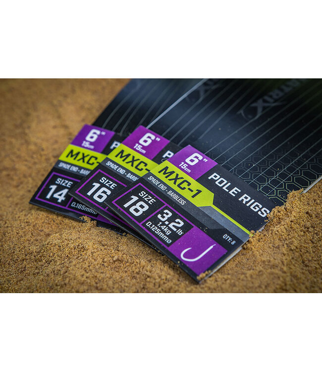 Matrix Onderlijn MXC-1 Pole Rigs 6” (15cm) Barbless