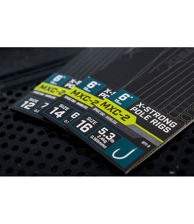 Matrix Onderlijn MXC-2 X-Strong Pole Rigs 6” (15cm) Spade End - Barbless