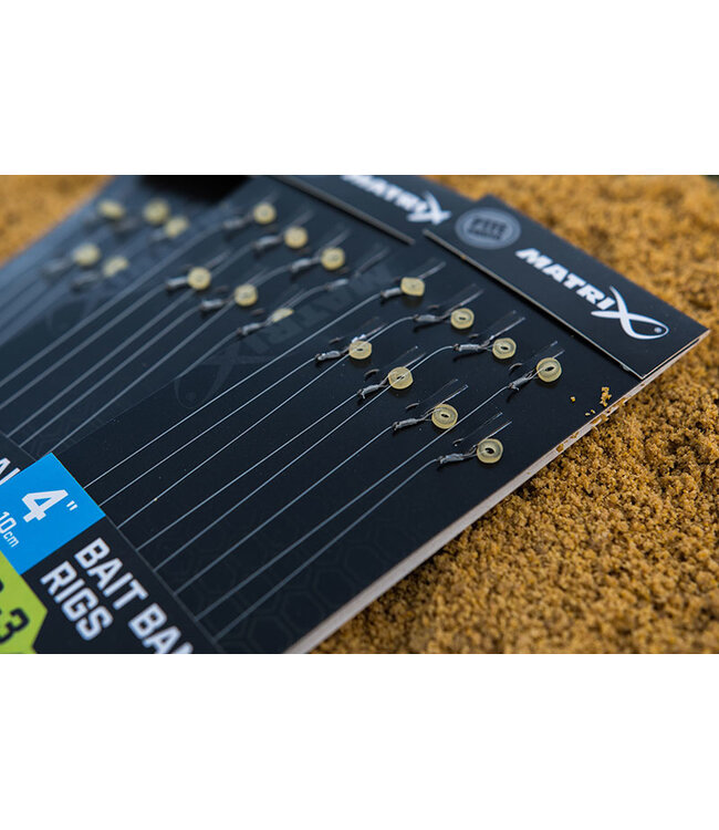 Matrix Vorfach MXC-3 Bait Band Rigs 4” (10cm) Eyed - Barbless