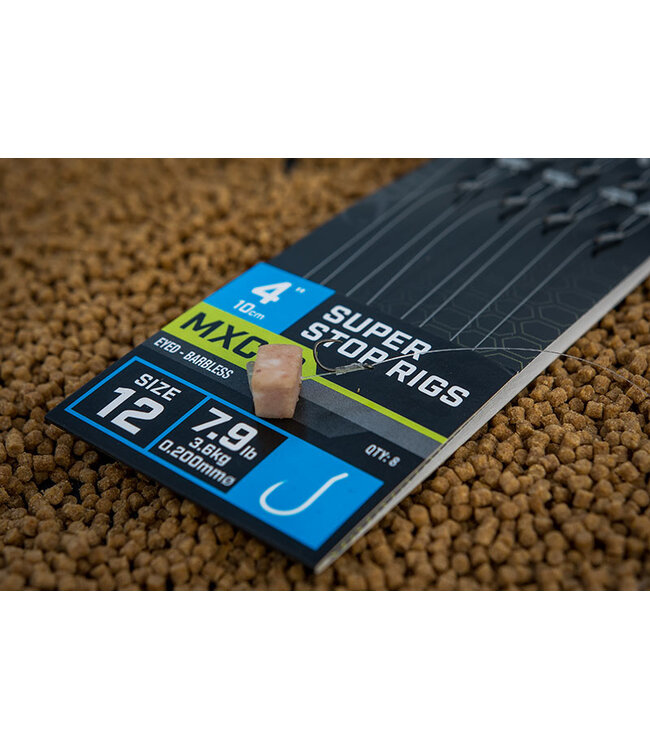 Matrix Onderlijn MXC-3 Super Stop Rigs 4” (10cm) Eyed - Barbless