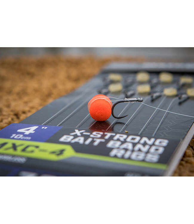 Matrix Vorfach MXC-4 X-Strong Bait Band Rigs 4” (10cm) Eyed - Barbless