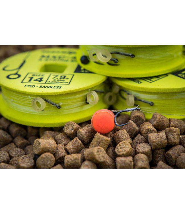Matrix Bas De Ligne MXC-4 X-Strong Bait Band Rigs 18” (45cm) Eyed - Barbless