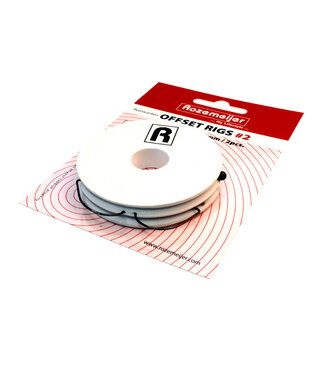Rozemeijer Fluoro Carbon Offset Rigs 50cm - 9lb - 0,25mm (2 pcs)