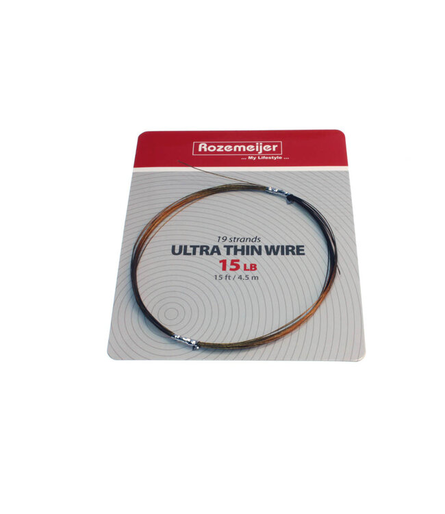 Rozemeijer 19 Strands Ultra Thin Wire 15ft - 4,5m