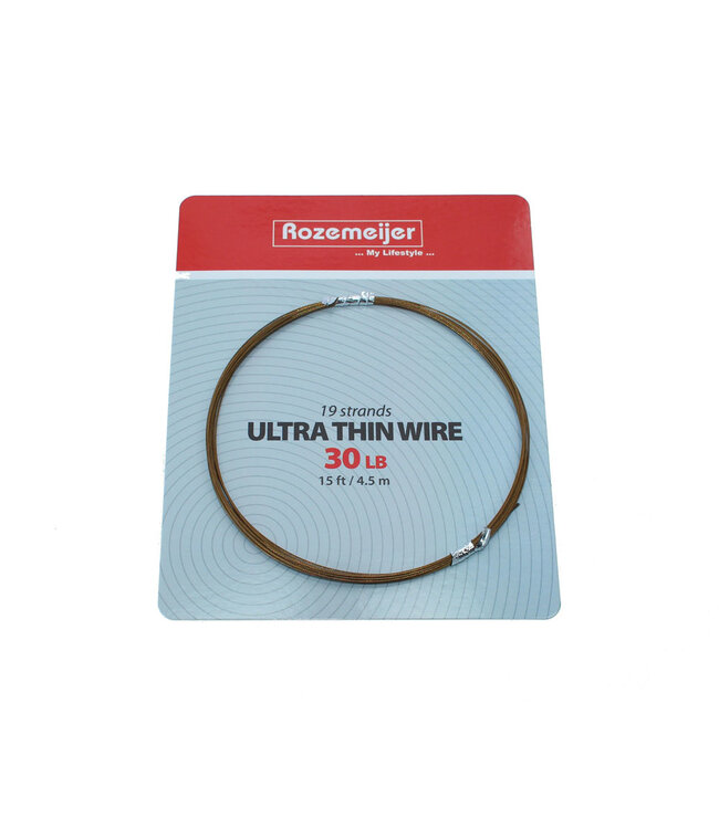 Rozemeijer 19 Strands Ultra Thin Wire 15ft - 4,5m