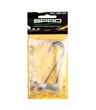 Spro Round Jighead - Hooksize 10/0