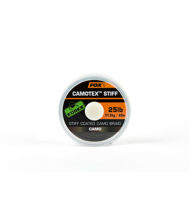 Fox Edges Camotex Stiff - Stiff Coated Camo Braid 20m