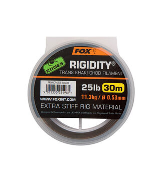 Fox Rigidity Trans Khaki Chod Filament (30m)