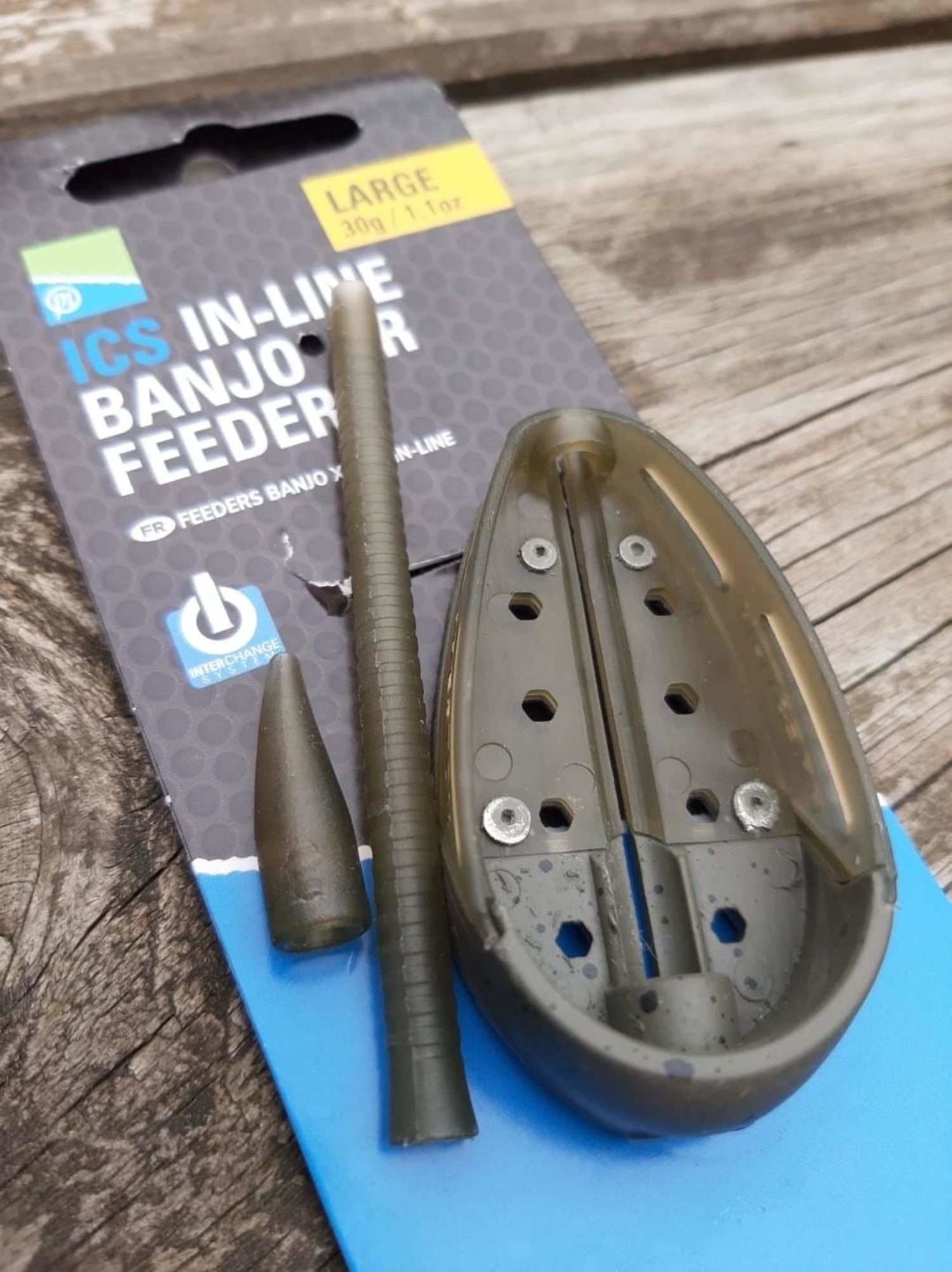 Preston ICS In-Line Banjo XR Feeder - Reniers Fishing 