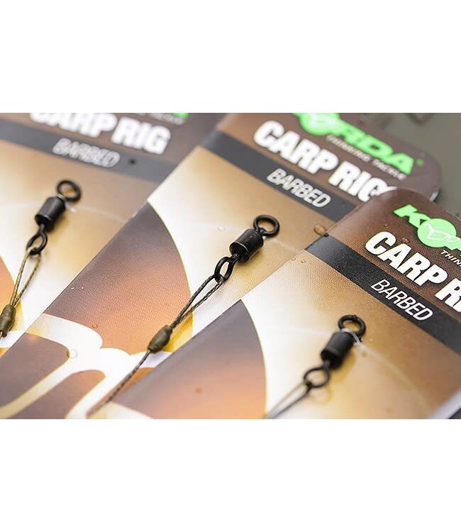Korda Unterlijn Carp Rig Barbed (incl Extenda Stops)