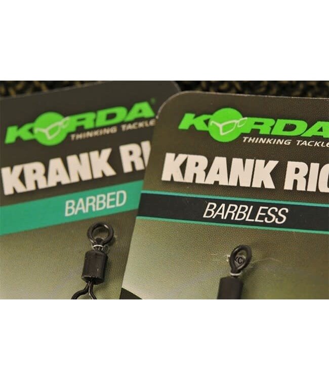 Korda Krank Rig Barbed Kamo (incl Free Extenda Stops)