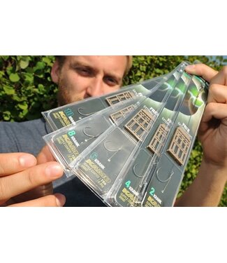 Korda Krank Rig Barbed Kamo (incl Free Extenda Stops)