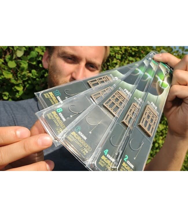 Korda Krank Rig Barbed Kamo (incl Free Extenda Stops)