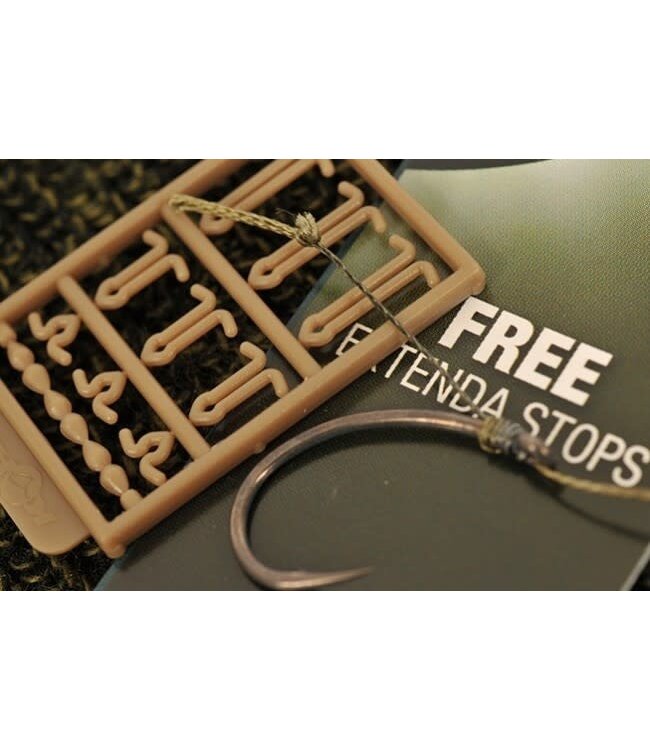 Korda Krank Rig Barbed Kamo (incl Free Extenda Stops)