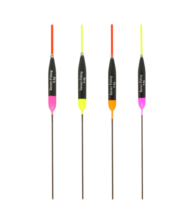 Reniers Fishing Dobber RF1 – Handgemaakte Allround Balsa Dobber met 1.2 mm Volle Antenne, Carbon Onderantenne en RVS Ogen voor Karper, Brasem, Boordvisserij en Volle Hengellengte