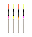 Reniers Fishing Pose RF1 – Handgefertigte Allround-Balsa-Pose mit 1,2 mm Vollantenne, Carbon-Unterantenne und Edelstahlösen für Karpfen, Brassen, Uferangelei und Volle Rutenlänge