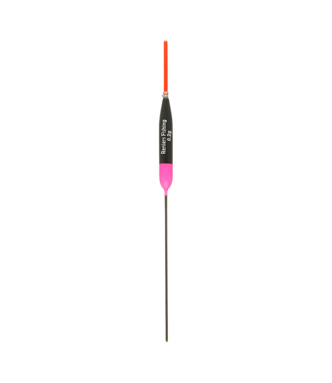 Reniers Fishing Pose RF1 – Handgefertigte Allround-Balsa-Pose mit 1,2 mm Vollantenne, Carbon-Unterantenne und Edelstahlösen für Karpfen, Brassen, Uferangelei und Volle Rutenlänge