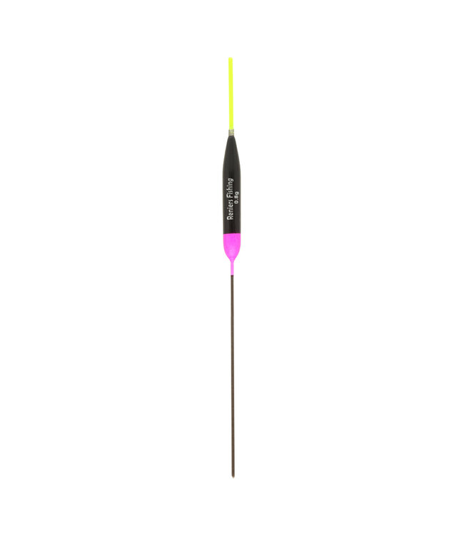 Reniers Fishing Pose RF1 – Handgefertigte Allround-Balsa-Pose mit 1,2 mm Vollantenne, Carbon-Unterantenne und Edelstahlösen für Karpfen, Brassen, Uferangelei und Volle Rutenlänge