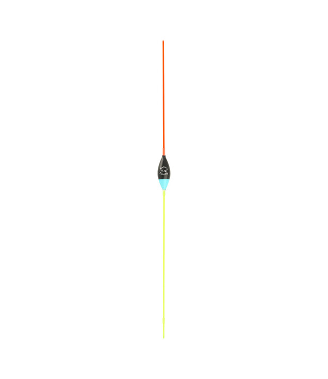 Reniers Fishing Flotteur RF Paste Nico – Flotteur à Pâte Sensible Fait Main pour la Pêche en Étang avec Corps Coulissant et Antenne Rouge/Jaune