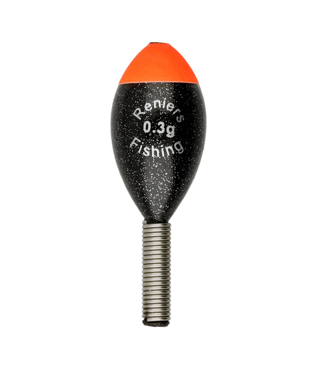 Reniers Fishing Dobber Jigger RF 45 – Voorgewogen Inline Jiggerdobber met Groot Lijnkanaal voor Actief Vissen Tussen 2 Waters