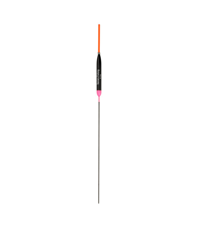 Reniers Fishing Flotteur RF N19 – Flotteur Fin en Balsa Fait Main avec Œillet à Ressort, Antenne Creuse de 1,5 mm et Longue Quille Carbone pour Étang
