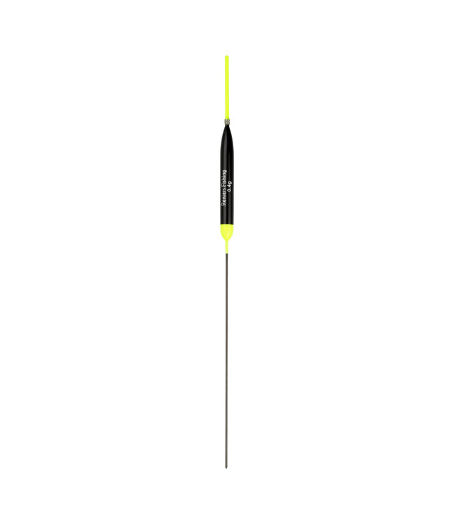 Reniers Fishing Dobber RF N19 – Handgemaakte Slanke Balsa Dobber met Springoog, 1.5 mm Holle Antenne en Lange Carbon Onderantenne voor Vijver