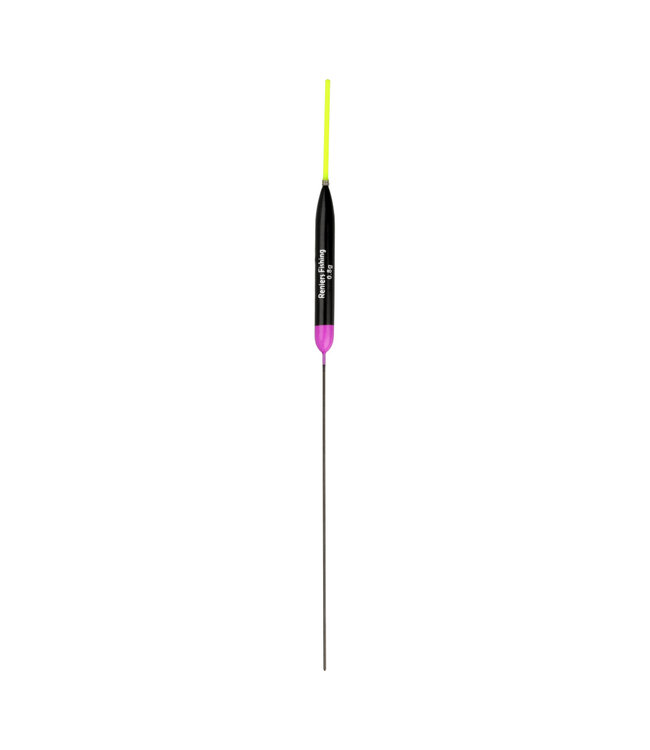 Reniers Fishing Flotteur RF N19 – Flotteur Fin en Balsa Fait Main avec Œillet à Ressort, Antenne Creuse de 1,5 mm et Longue Quille Carbone pour Étang