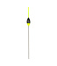 Reniers Fishing Dobber RF N21 – Handgemaakte Allround Inline Wedstrijdpen met 1.5 mm Holle Antenne, Carbon Onderantenne en RVS Ogen voor Kantvisserij en Volle Hengellengte
