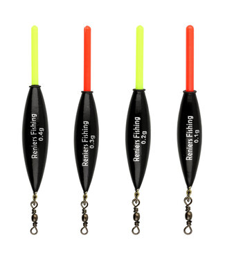 Reniers Fishing Dobber RF N12 – Inline Dobber met Verwisselbare Antenne voor Ondiep en Stromend Water