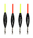 Reniers Fishing Pose RF N12 Wechselantenne 2,2 mm – Handgefertigte Inline-Pose mit Starlight-Antenne, Carbon-Unterantenne und Wirbel für Flaches Wasser, Strömung und Nachtangeln