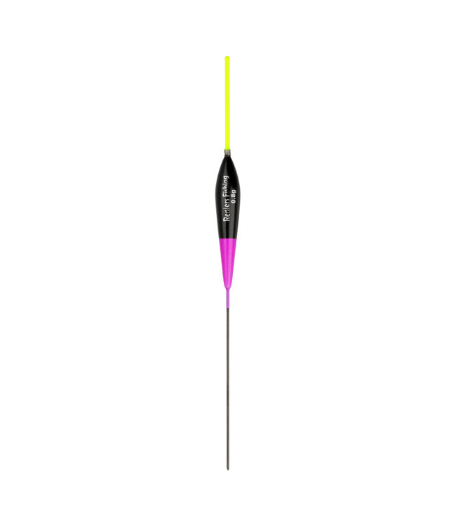 Reniers Fishing Dobber RF N2 – Balsa Dobber met 1.5mm Holle Antenne, Carbon Onderantenne en Hoog Draagvermogen