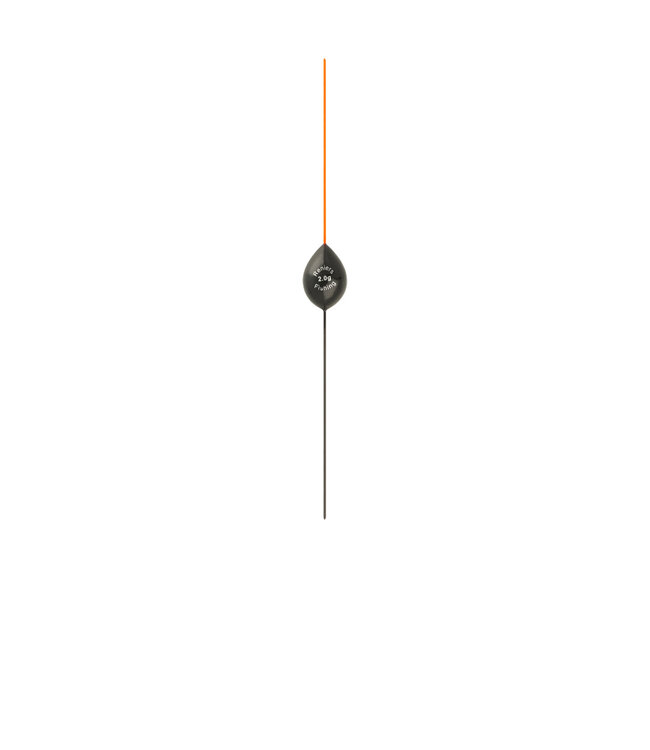 Reniers Fishing Dobber RF N23 – Handgemaakte Rohacel Kanaaldobber met Holle Fiber Antenne en Metalen Onderantenne voor Kanalen en Diep Wate