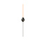 Reniers Fishing Dobber RF N23 – Handgemaakte Rohacel Kanaaldobber met Holle Fiber Antenne en Metalen Onderantenne voor Kanalen en Diep Wate