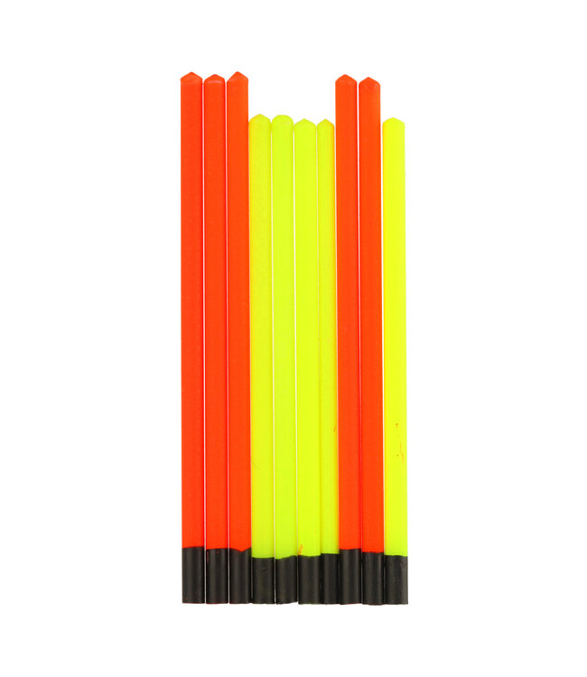 Reniers Fishing Hohle Antenne Yellow/Red (10 pcs)