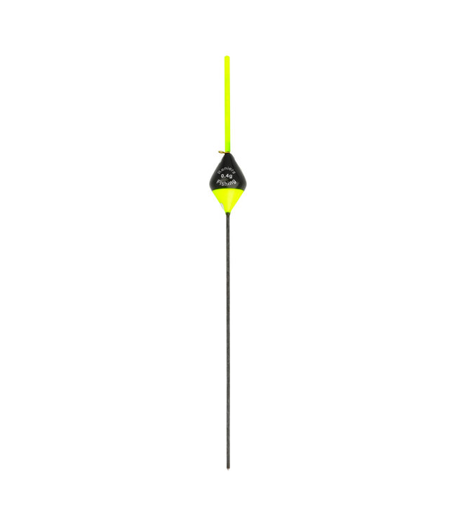 Reniers Fishing Dobber RF N7 – Handgemaakte Inline Diamantdobber met Holle 1.5mm Antenne voor Pellets, Maïs en Pasta