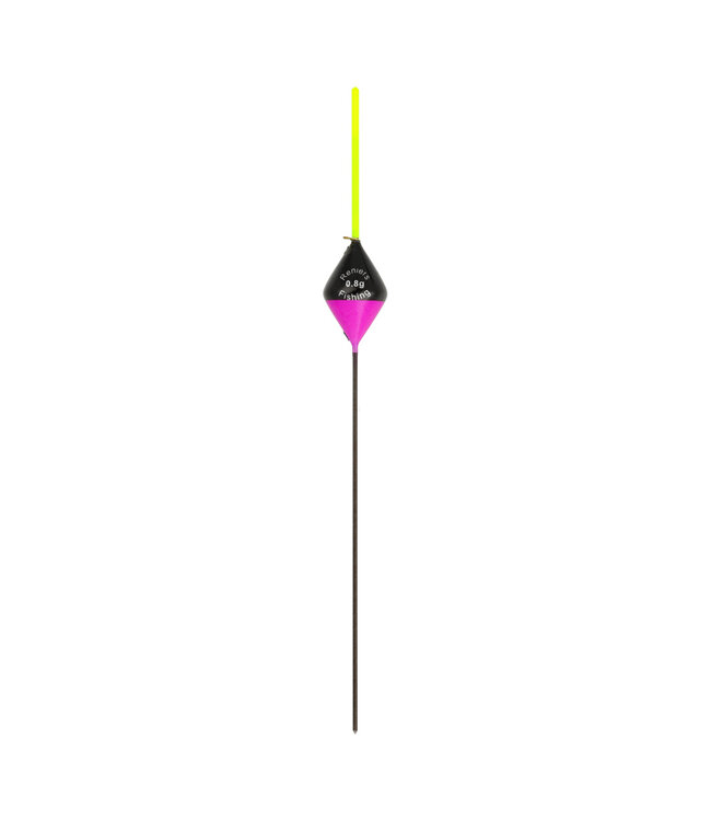 Reniers Fishing Dobber RF N7 – Handgemaakte Inline Diamantdobber met Holle 1.5mm Antenne voor Pellets, Maïs en Pasta