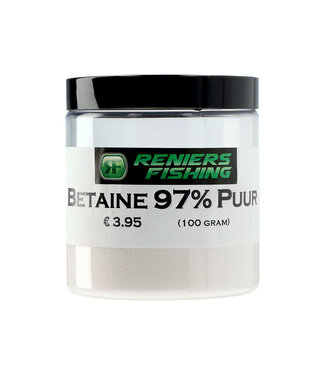 Reniers Fishing Betaine 97% Puur 100g – Eetlustopwekker voor Aas en Voer
