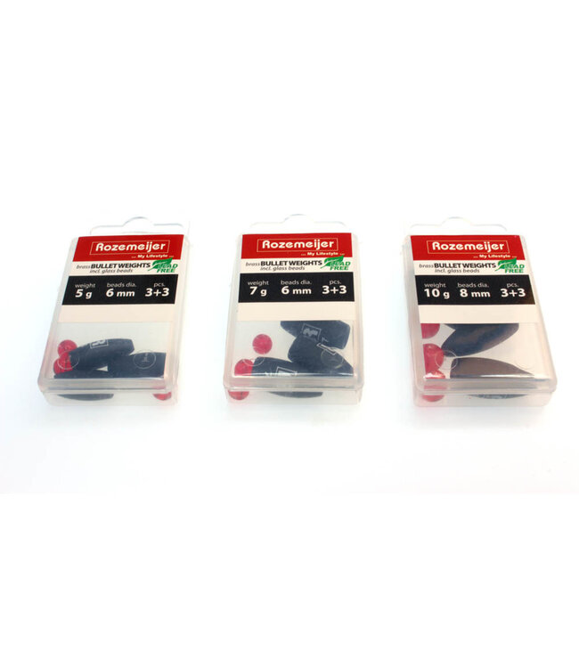 Rozemeijer Bullet Weights - Beads (3 pcs set)